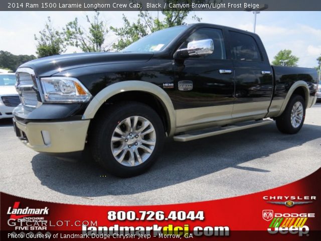 2014 Ram 1500 Laramie Longhorn Crew Cab in Black