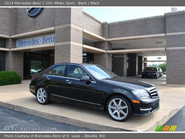 2014 Mercedes-Benz C 300 4Matic Sport in Black