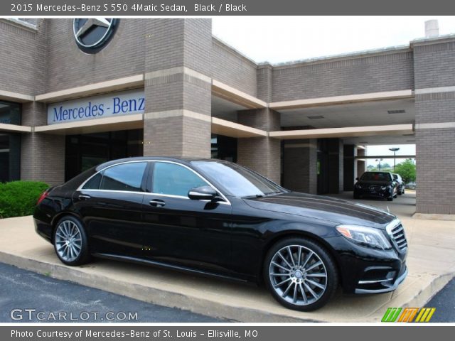 2015 Mercedes-Benz S 550 4Matic Sedan in Black