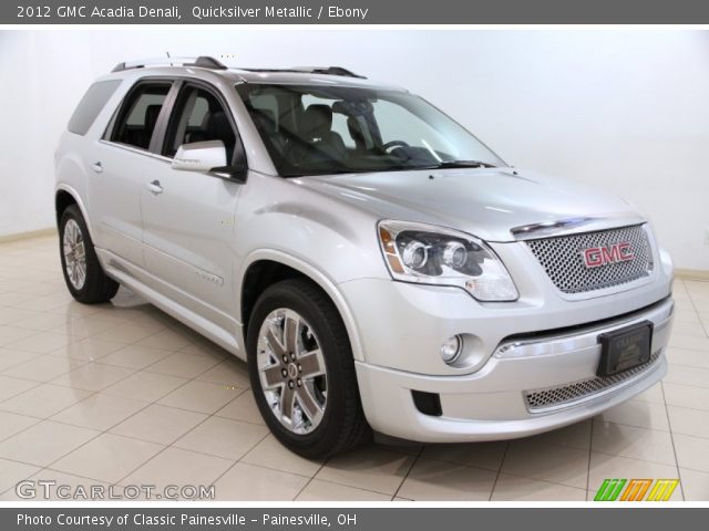2012 GMC Acadia Denali in Quicksilver Metallic