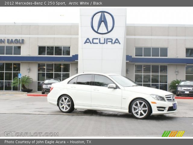 2012 Mercedes-Benz C 250 Sport in Arctic White