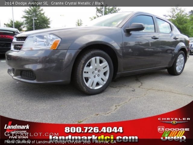 2014 Dodge Avenger SE in Granite Crystal Metallic