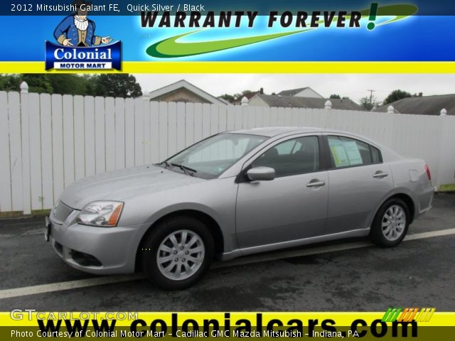 2012 Mitsubishi Galant FE in Quick Silver