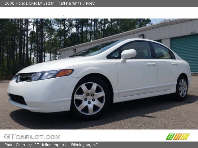 2008 Honda Civic LX Sedan in Taffeta White