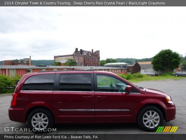 2014 Chrysler Town & Country Touring in Deep Cherry Red Crystal Pearl