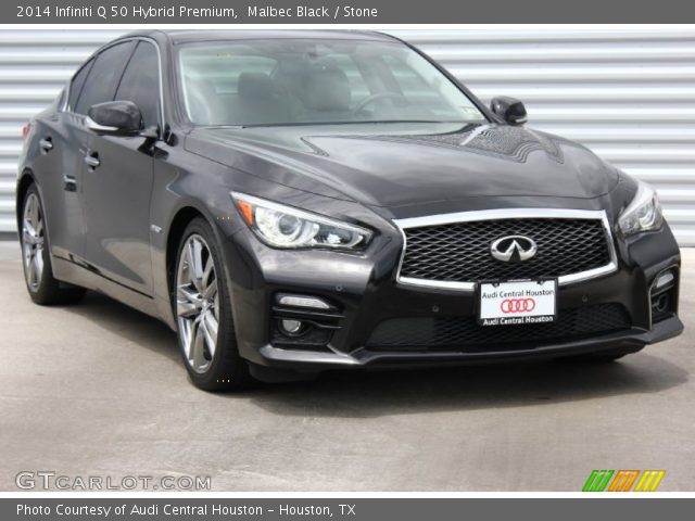 2014 Infiniti Q 50 Hybrid Premium in Malbec Black