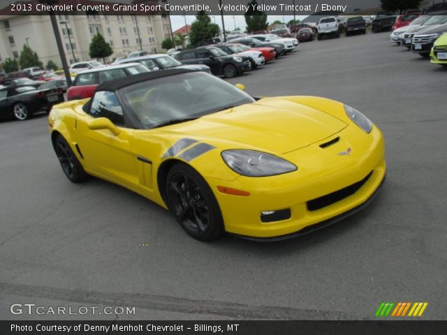 2013 Chevrolet Corvette Grand Sport Convertible in Velocity Yellow Tintcoat