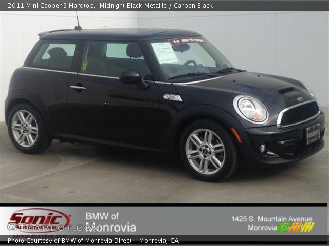 2011 Mini Cooper S Hardtop in Midnight Black Metallic