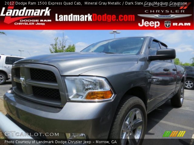 2012 Dodge Ram 1500 Express Quad Cab in Mineral Gray Metallic