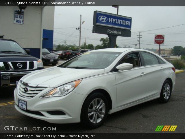 2012 Hyundai Sonata GLS in Shimmering White