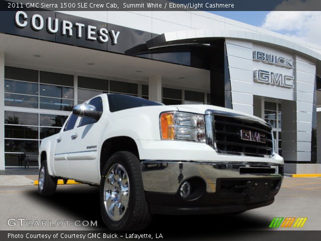 2011 GMC Sierra 1500 SLE Crew Cab in Summit White