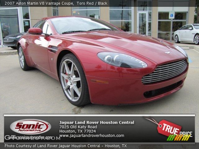 2007 Aston Martin V8 Vantage Coupe in Toro Red