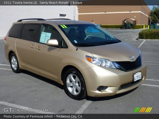 2011 Toyota Sienna LE in Sandy Beach Metallic