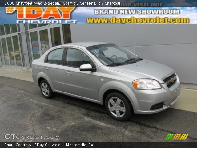 2008 Chevrolet Aveo LS Sedan in Cosmic Silver Metallic