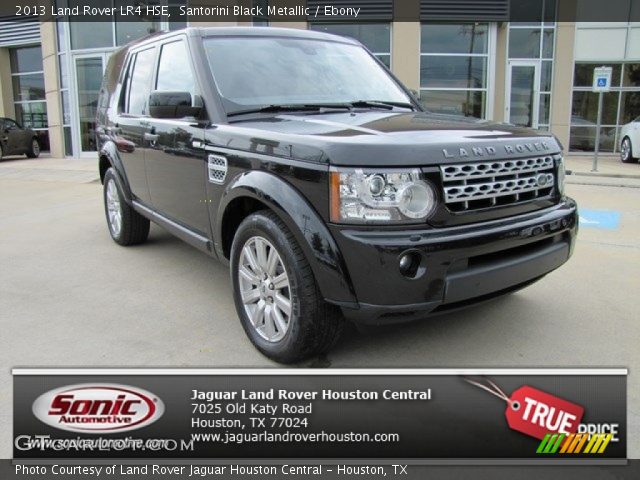 2013 Land Rover LR4 HSE in Santorini Black Metallic