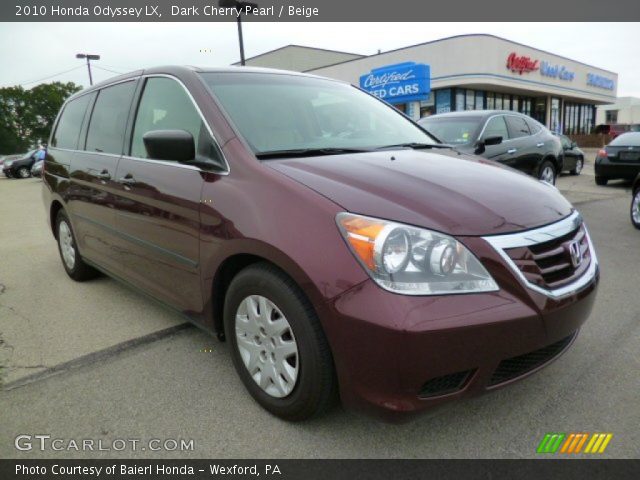 2010 Honda Odyssey LX in Dark Cherry Pearl