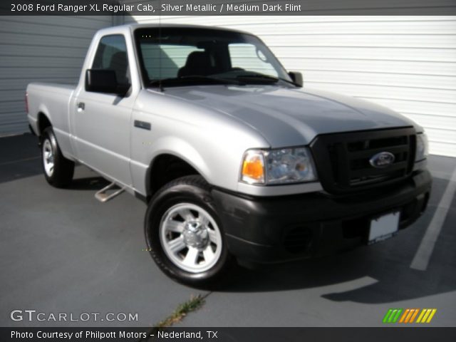 2008 Ford Ranger XL Regular Cab in Silver Metallic