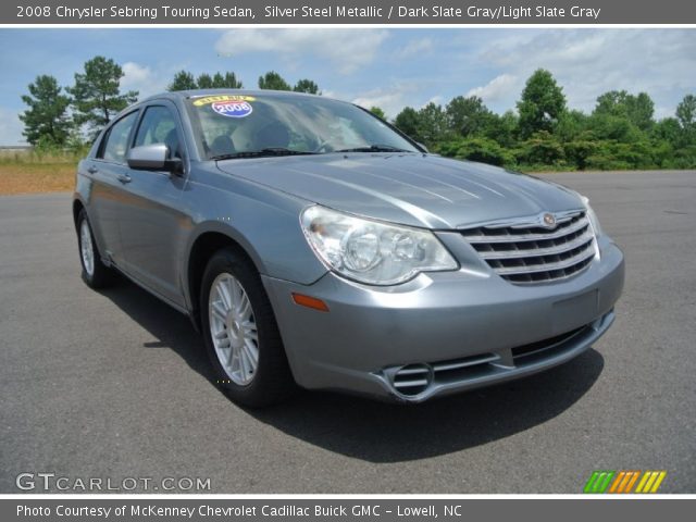2008 Chrysler Sebring Touring Sedan in Silver Steel Metallic