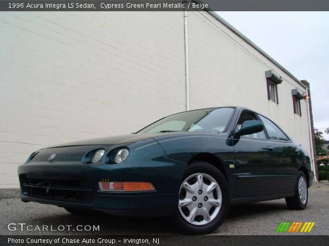 1996 Acura Integra LS Sedan in Cypress Green Pearl Metallic