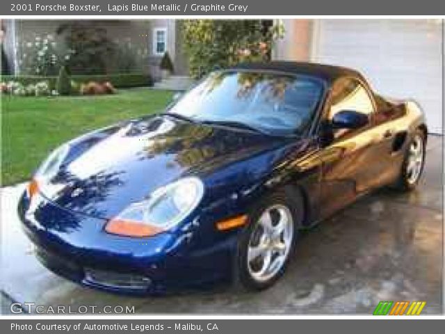 2001 Porsche Boxster  in Lapis Blue Metallic