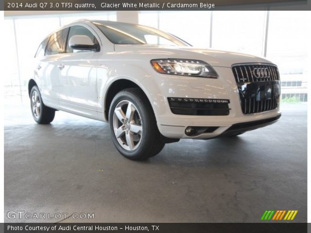2014 Audi Q7 3.0 TFSI quattro in Glacier White Metallic