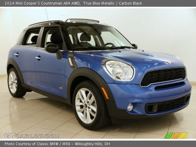 2014 Mini Cooper S Countryman All4 AWD in True Blue Metallic