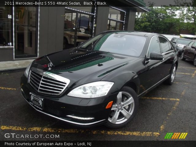 2011 Mercedes-Benz S 550 4Matic Sedan in Black