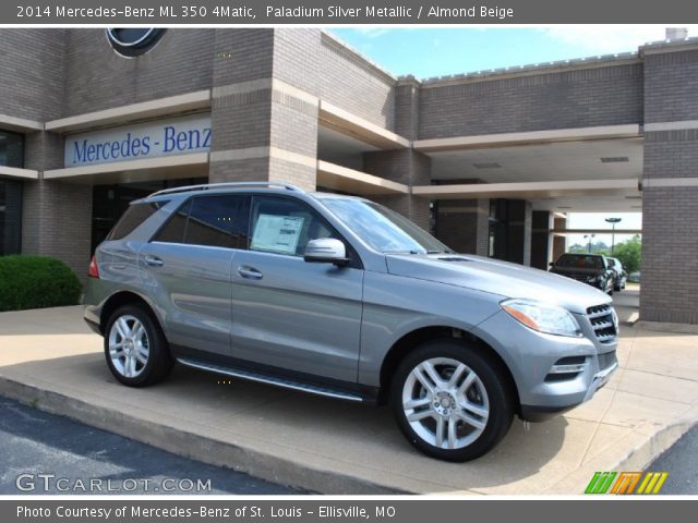 2014 Mercedes-Benz ML 350 4Matic in Paladium Silver Metallic