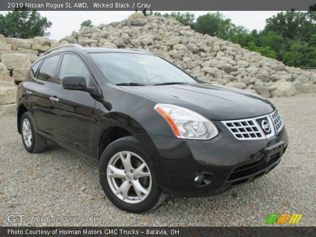 2010 Nissan Rogue SL AWD in Wicked Black