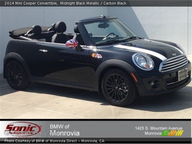 2014 Mini Cooper Convertible in Midnight Black Metallic