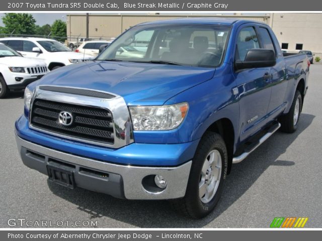 2007 Toyota Tundra SR5 Double Cab in Blue Streak Metallic