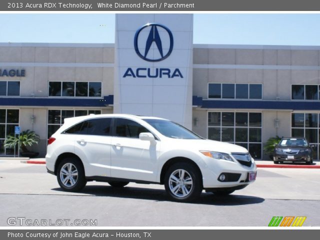 2013 Acura RDX Technology in White Diamond Pearl