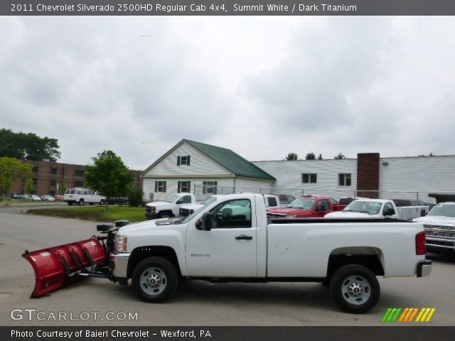 2011 Chevrolet Silverado 2500HD Regular Cab 4x4 in Summit White
