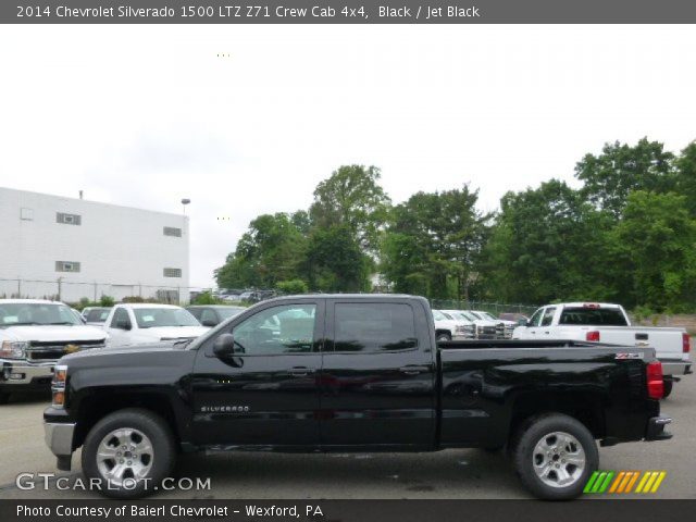 2014 Chevrolet Silverado 1500 LTZ Z71 Crew Cab 4x4 in Black