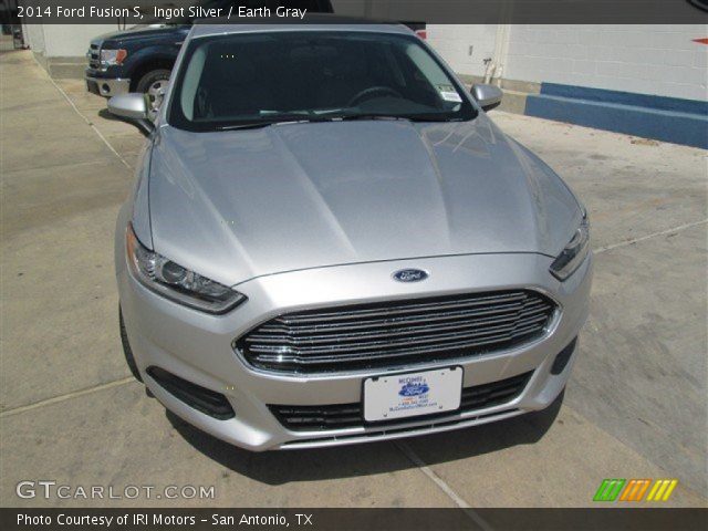 2014 Ford Fusion S in Ingot Silver