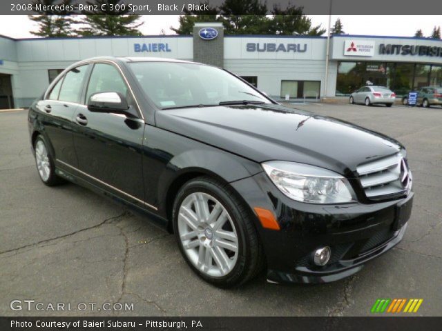 2008 Mercedes-Benz C 300 Sport in Black