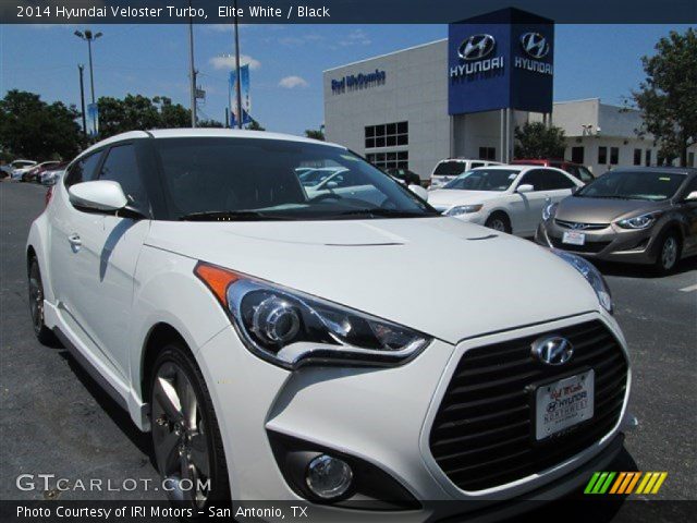2014 Hyundai Veloster Turbo in Elite White
