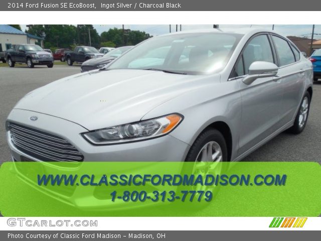 2014 Ford Fusion SE EcoBoost in Ingot Silver