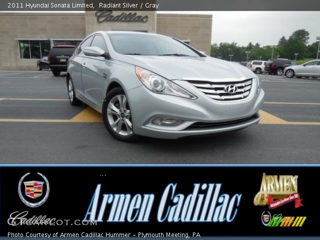 2011 Hyundai Sonata Limited in Radiant Silver