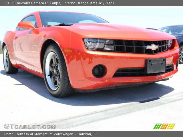 2012 Chevrolet Camaro LS Coupe in Inferno Orange Metallic
