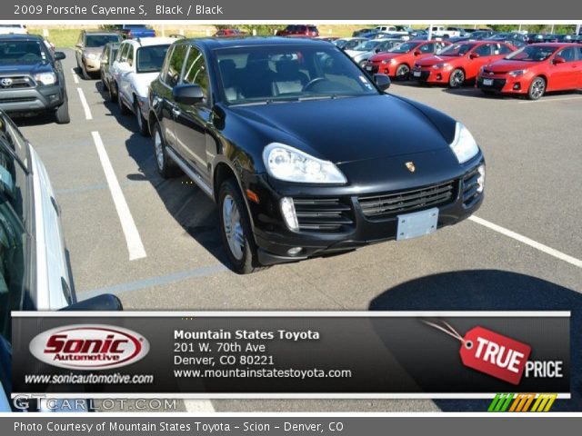 2009 Porsche Cayenne S in Black