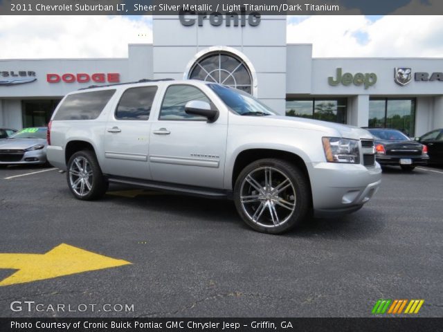 2011 Chevrolet Suburban LT in Sheer Silver Metallic