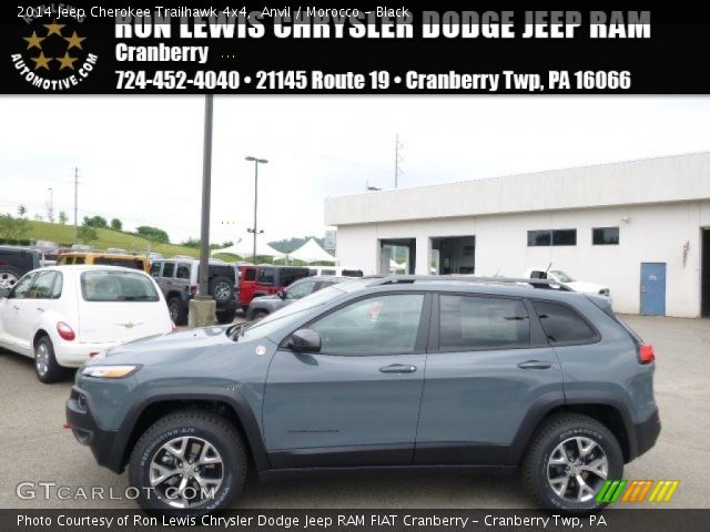 2014 Jeep Cherokee Trailhawk 4x4 in Anvil