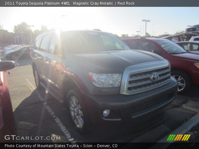 2011 Toyota Sequoia Platinum 4WD in Magnetic Gray Metallic