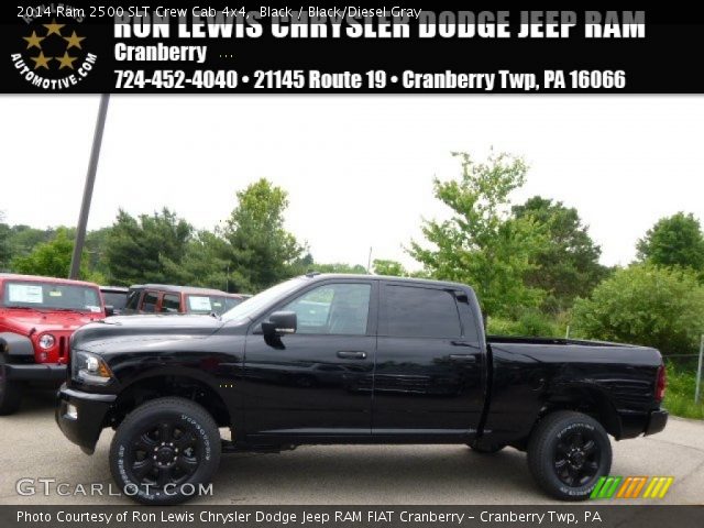 2014 Ram 2500 SLT Crew Cab 4x4 in Black