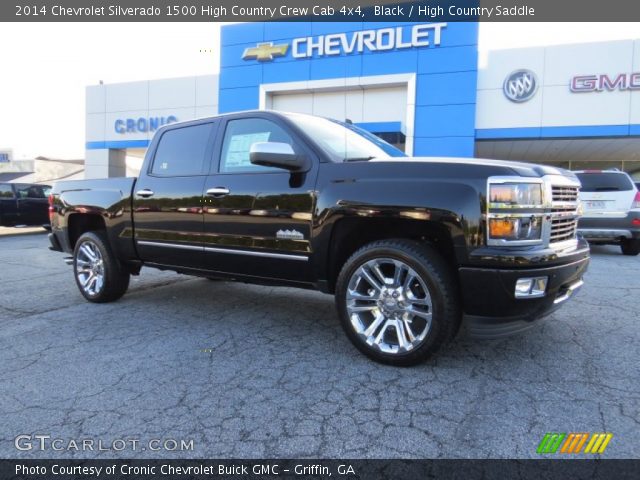 2014 Chevrolet Silverado 1500 High Country Crew Cab 4x4 in Black