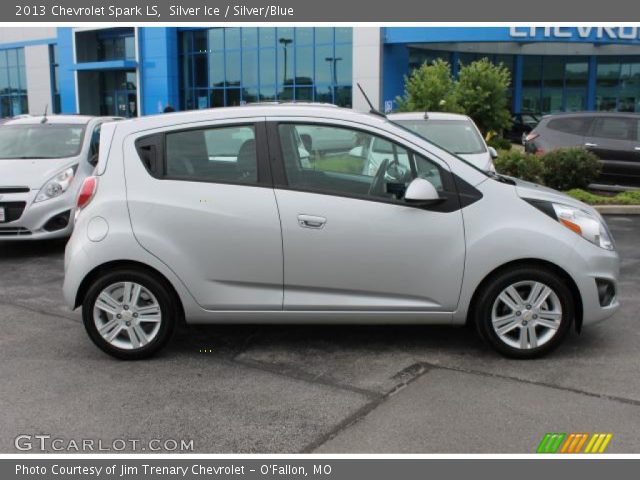 2013 Chevrolet Spark LS in Silver Ice