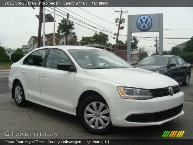 2011 Volkswagen Jetta S Sedan in Candy White