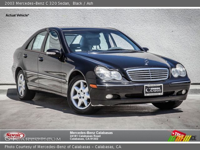 2003 Mercedes-Benz C 320 Sedan in Black