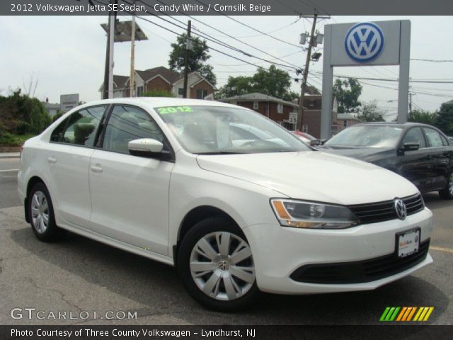 2012 Volkswagen Jetta SE Sedan in Candy White
